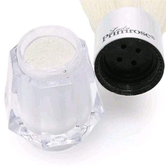 LADY PRIMROSE * TRYST * DELUXE BODY BRUSH W/DUSTING SILK POWDER - Picture 3 of 4